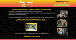 Desktop Screenshot of aloemore.co.za